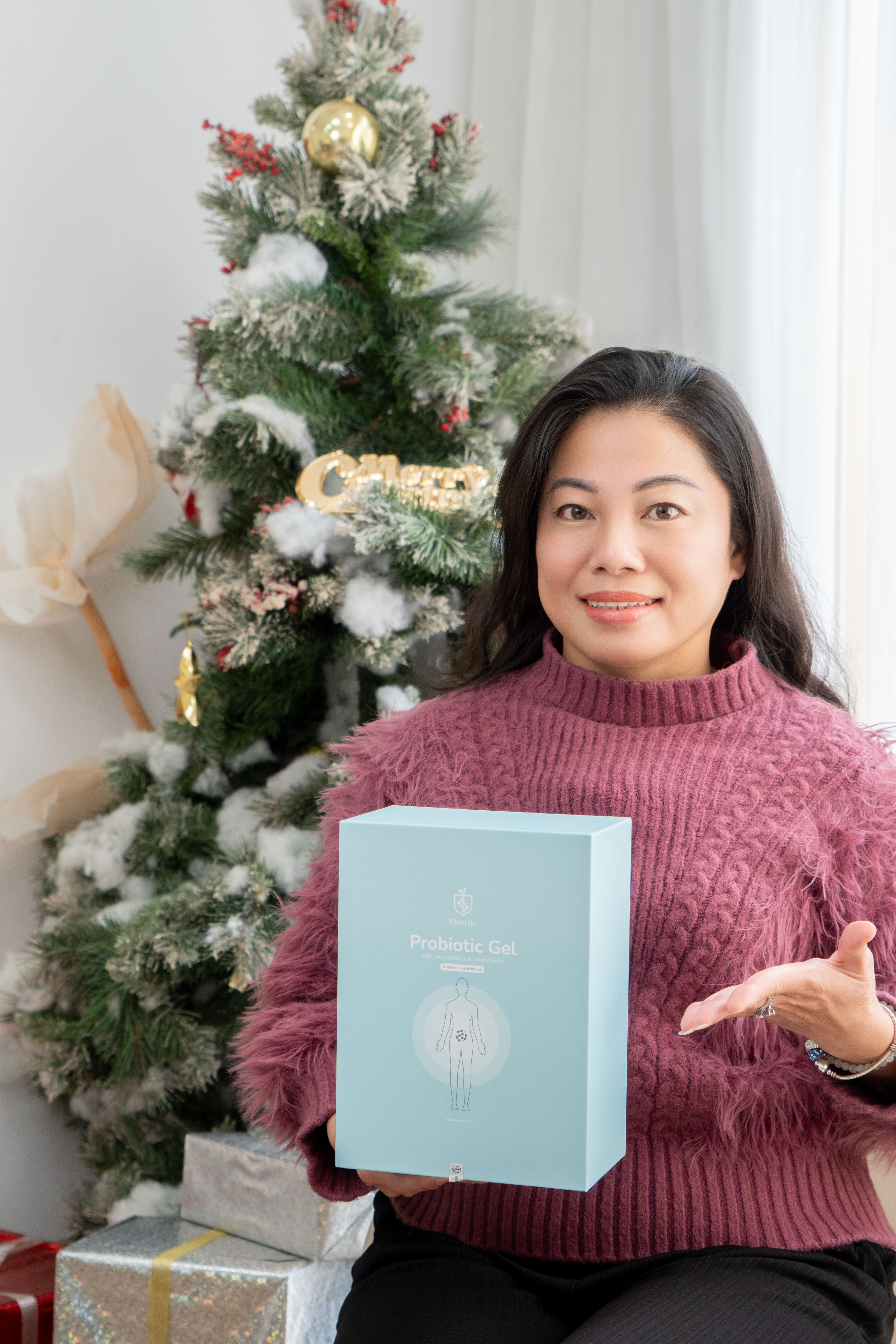 Chị Lan mua Biomic cho mẹ